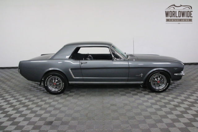 1965 Silver Ford Mustang
