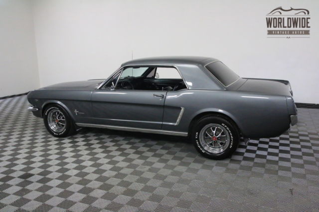 1965 Silver Ford Mustang