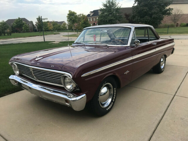 1965 Burgundy Ford Falcon Coupe