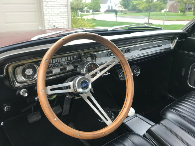 1965 Burgundy Ford Falcon Coupe