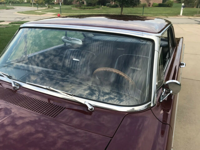 1965 Burgundy Ford Falcon Coupe