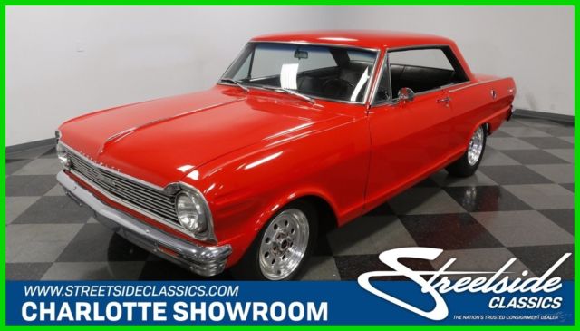 1965 Red Chevrolet Malibu