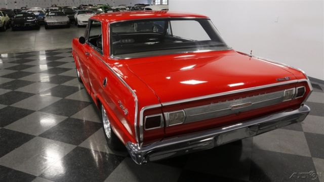 1965 Red Chevrolet Malibu