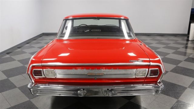 1965 Red Chevrolet Malibu