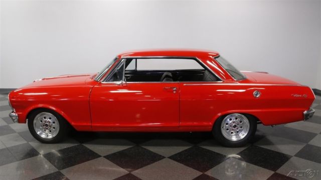 1965 Red Chevrolet Malibu