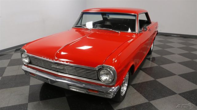 1965 Red Chevrolet Malibu
