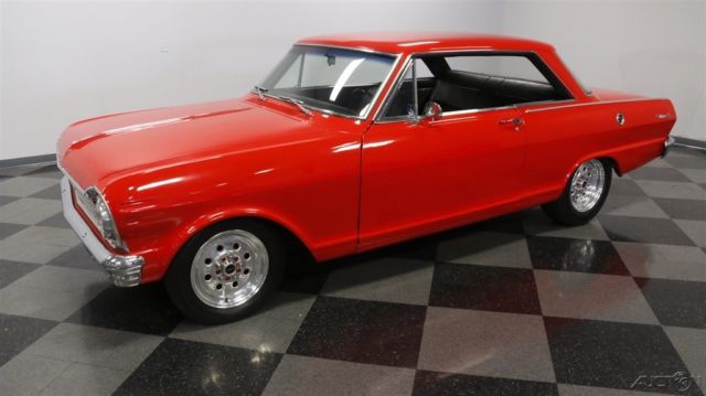 1965 Red Chevrolet Malibu