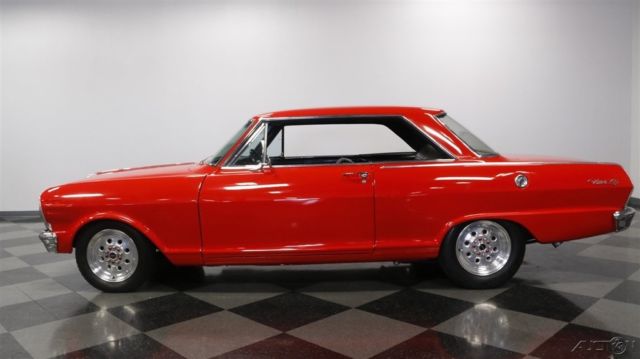 1965 Red Chevrolet Malibu