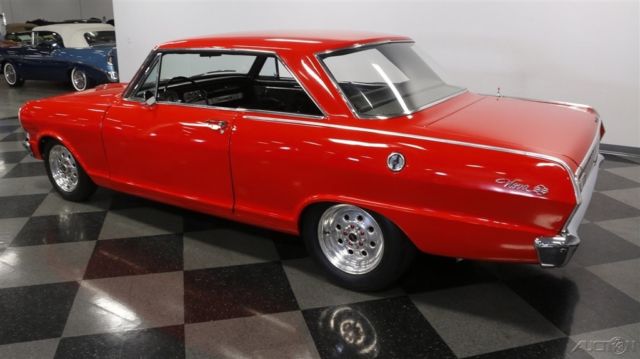 1965 Red Chevrolet Malibu