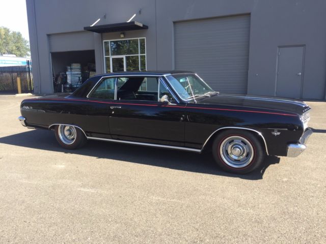 1965 Black Chevrolet Chevelle