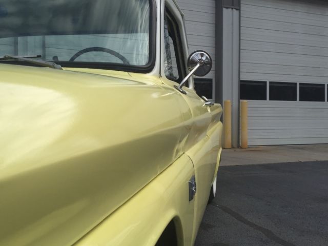 1965 Yellow Chevrolet C-10 Standard Cab Pickup