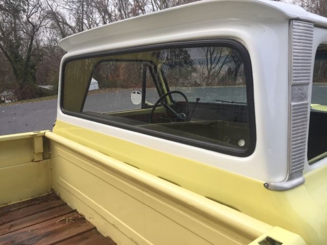 1965 Yellow Chevrolet C-10 Standard Cab Pickup