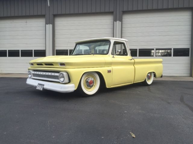 1965 Yellow Chevrolet C-10 Standard Cab Pickup