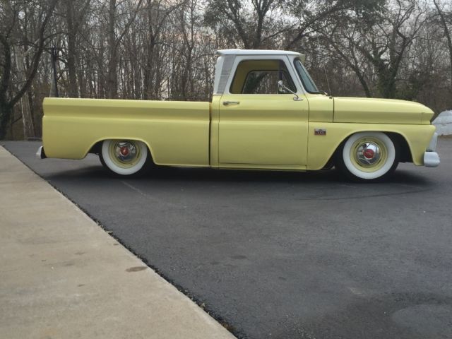 1965 Yellow Chevrolet C-10 Standard Cab Pickup