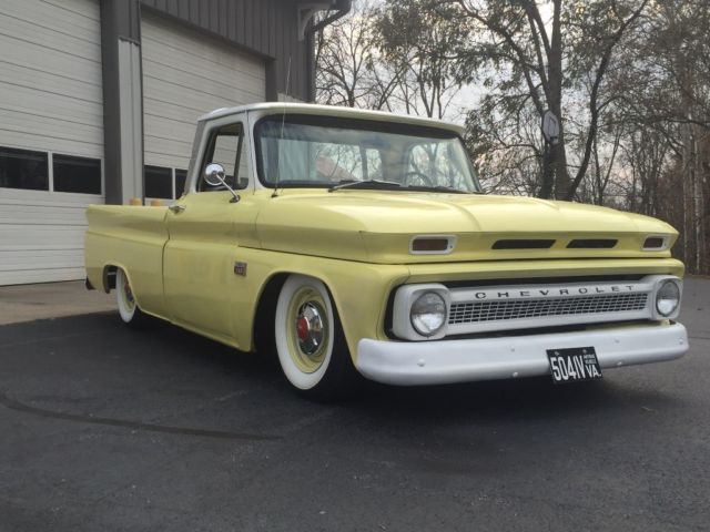 1965 Yellow Chevrolet C-10 Standard Cab Pickup
