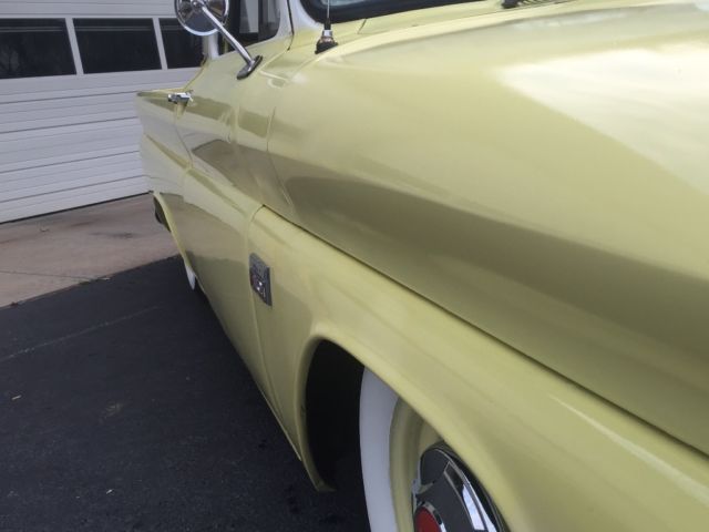 1965 Yellow Chevrolet C-10 Standard Cab Pickup