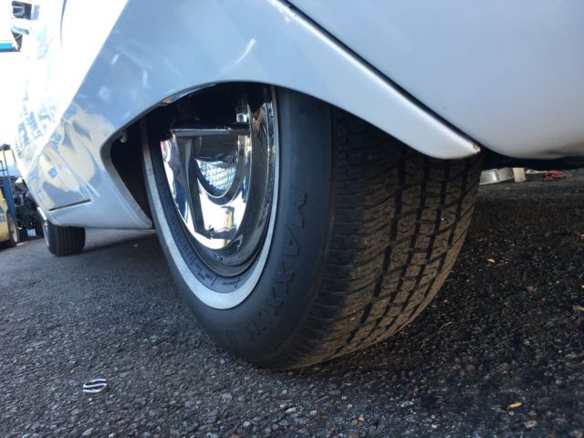1965 White Ford Thunderbird Coupe