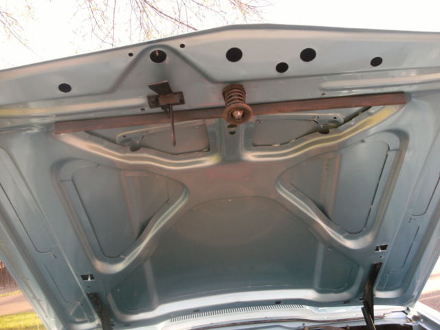 1965 light metalic blue Ford Thunderbird