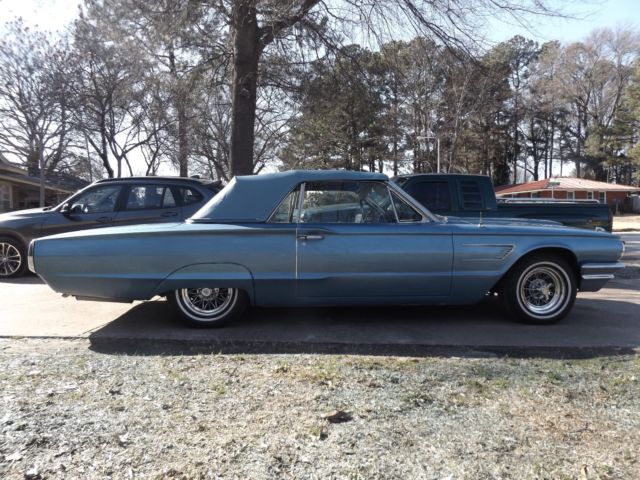 1965 Thunderbird blue Ford Thunderbird Convertible