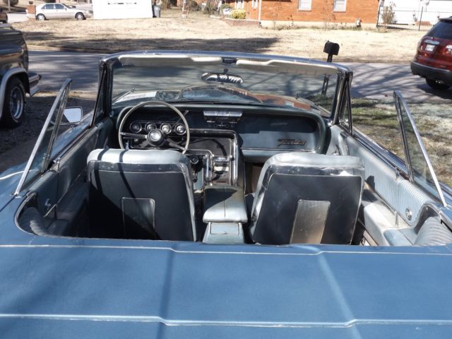 1965 Thunderbird blue Ford Thunderbird Convertible