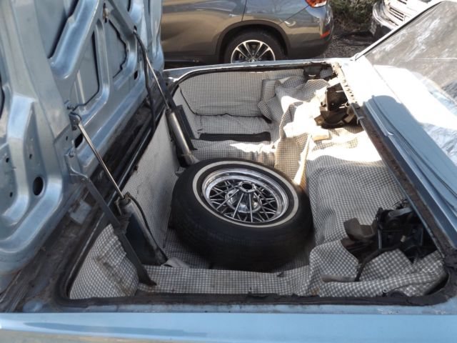 1965 Thunderbird blue Ford Thunderbird Convertible