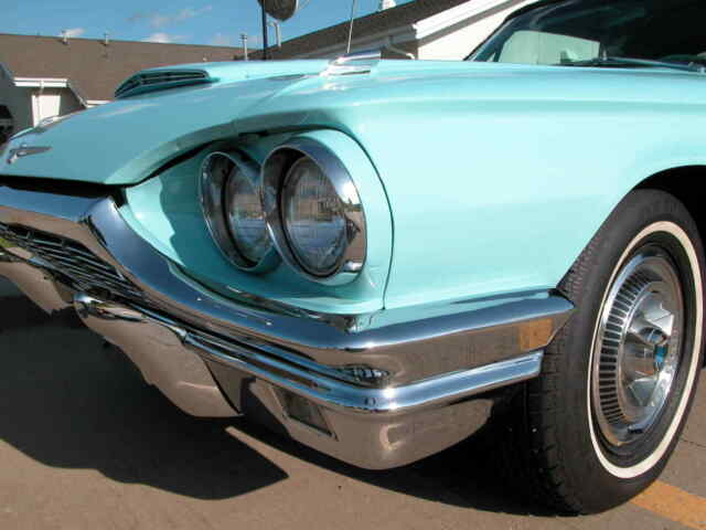 1965 Blue Ford Thunderbird Convertible