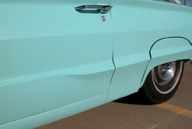 1965 Blue Ford Thunderbird Convertible