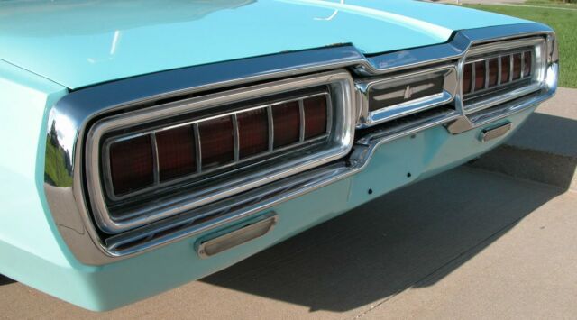 1965 Blue Ford Thunderbird Convertible