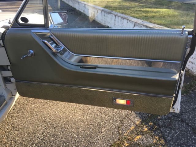 1965 White Ford Thunderbird Convertible