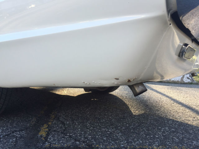 1965 White Ford Thunderbird Convertible