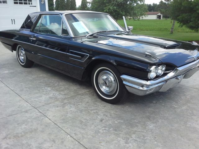1965 Black Ford Thunderbird Coupe