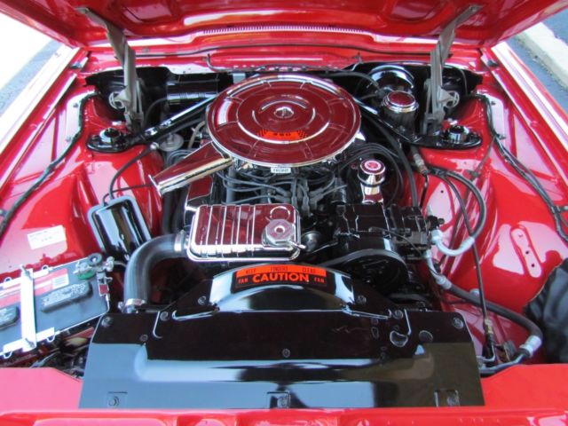 1965 Red Ford Thunderbird