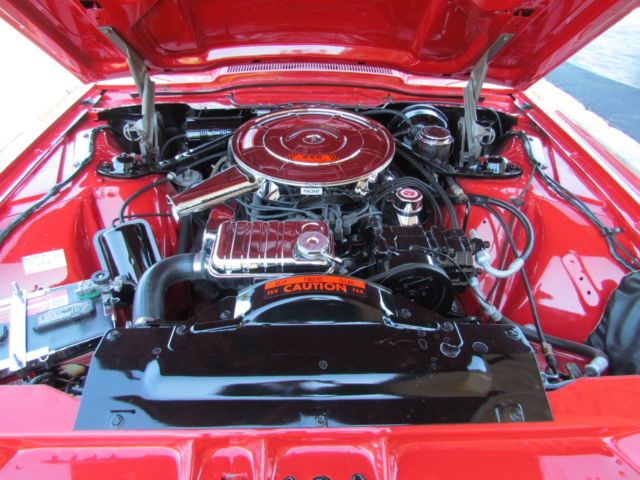 1965 Red Ford Thunderbird