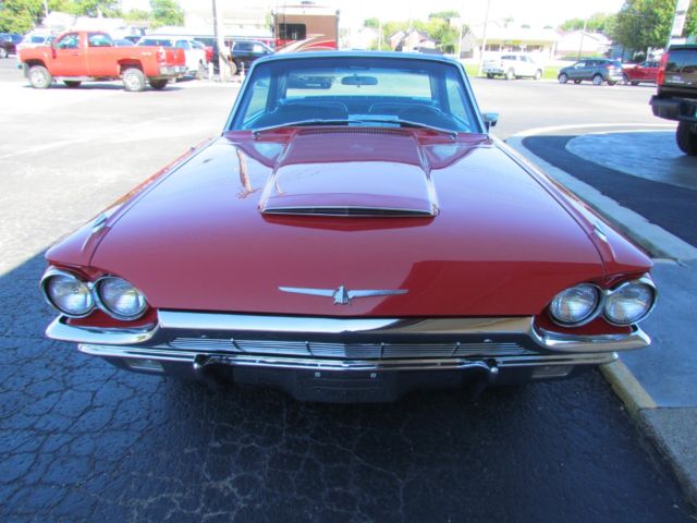1965 Red Ford Thunderbird