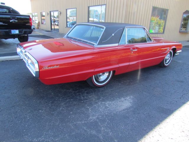 1965 Red Ford Thunderbird