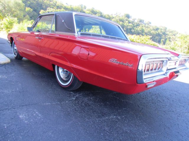 1965 Red Ford Thunderbird
