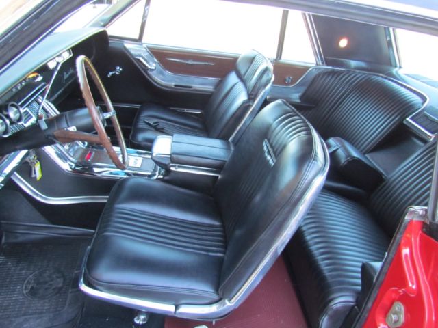 1965 Red Ford Thunderbird