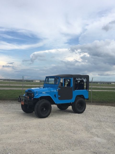 1965 Blue Toyota Land Cruiser SUV