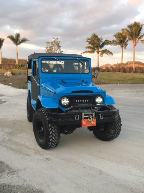 1965 Blue Toyota Land Cruiser SUV