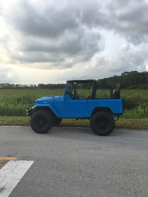 1965 Blue Toyota Land Cruiser SUV