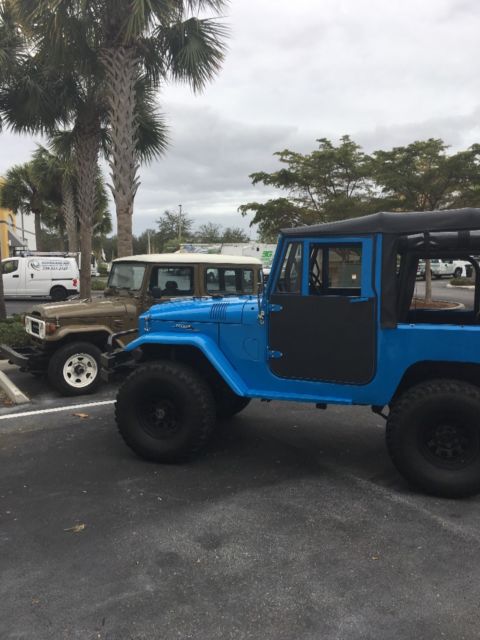 1965 Blue Toyota Land Cruiser SUV