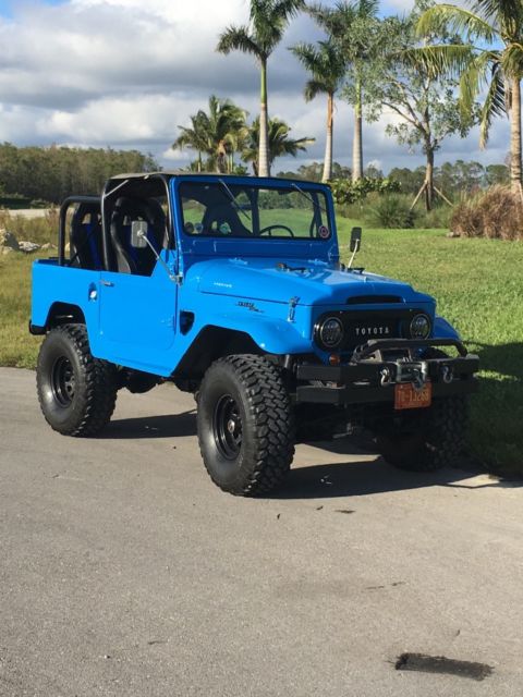 1965 Blue Toyota Land Cruiser SUV