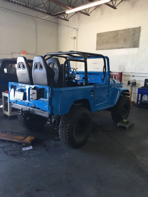 1965 Blue Toyota Land Cruiser SUV