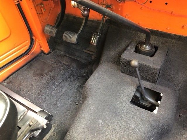 1965 Orange Toyota Land Cruiser Convertible