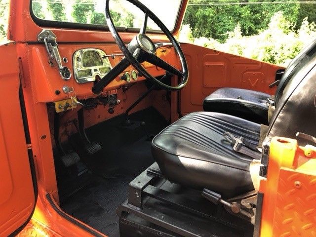 1965 Orange Toyota Land Cruiser Convertible
