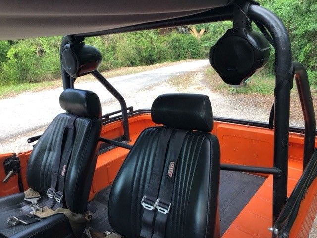 1965 Orange Toyota Land Cruiser Convertible