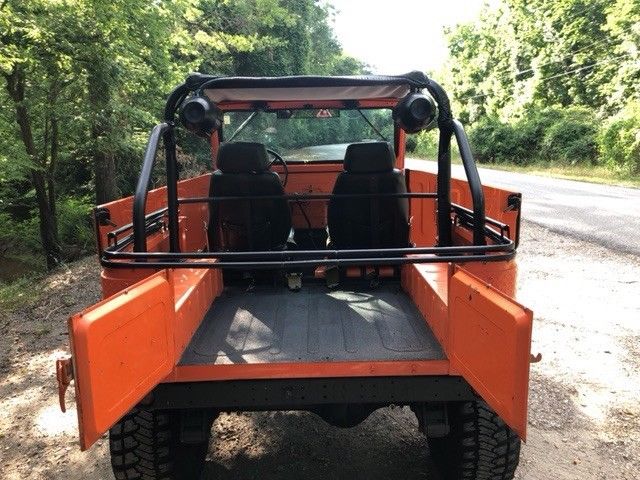 1965 Orange Toyota Land Cruiser Convertible