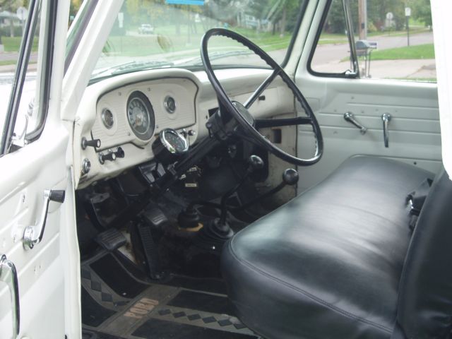 1965 White Ford F-100 truck