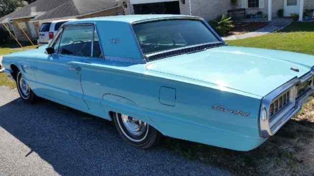 1965 Blue Ford Thunderbird Coupe
