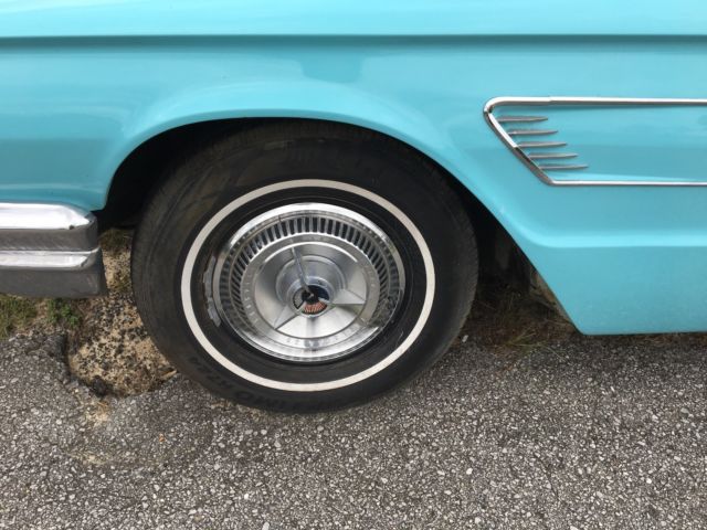 1965 Blue Ford Thunderbird Coupe